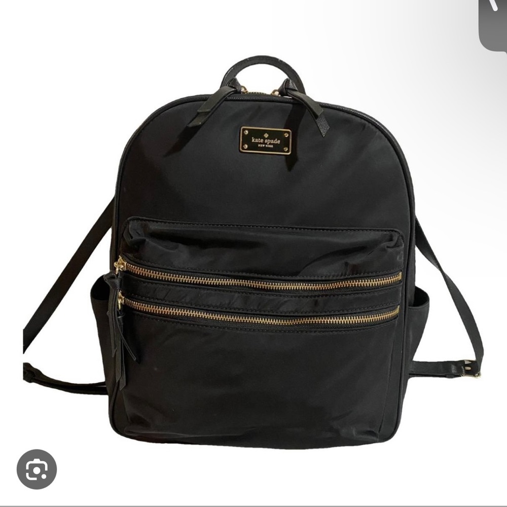 BLACK KATE SPADE MEDIUM BACKPACK